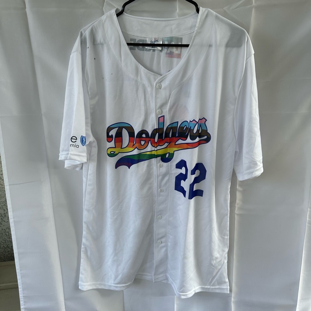 Dodgers Pride Jersey XL - New